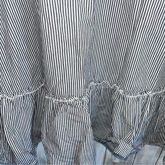 Jodifl Stripe Embroidered Sleeve Tunic - Picture 2 of 4